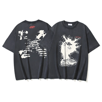Off-White Abstract Collaboration Arrow Washed Heavyweight T-Shirt H120 1375 01
