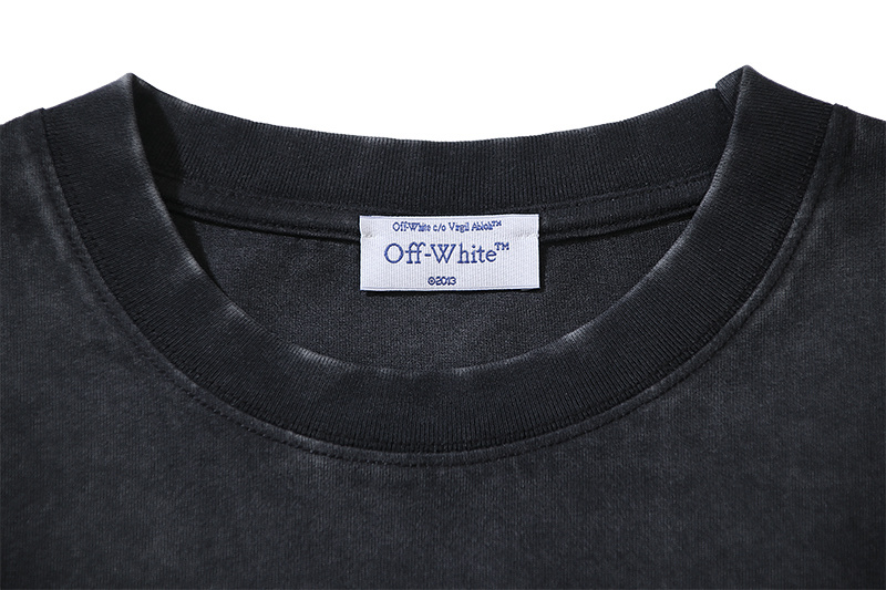 Off-White Abstract Collaboration Arrow Washed Heavyweight T-Shirt H120 1375