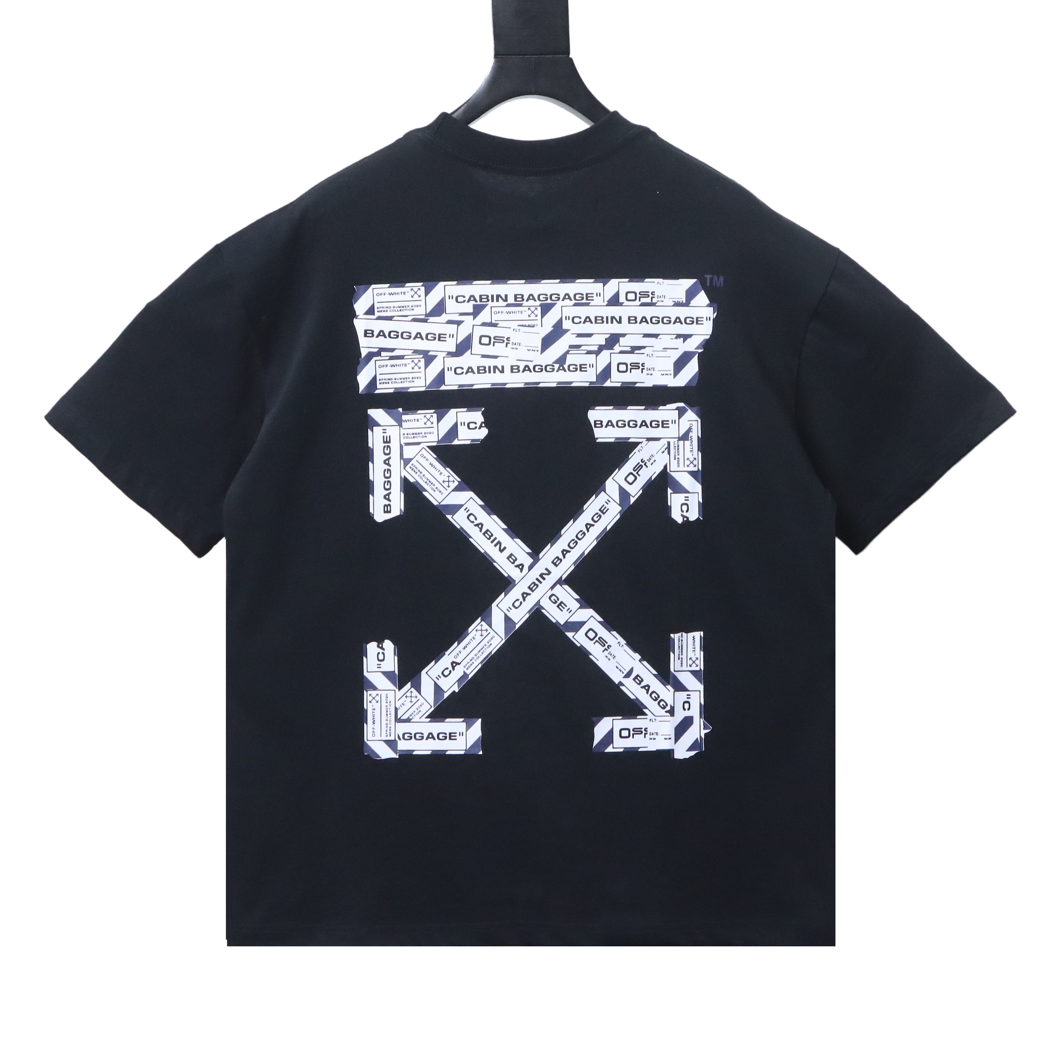 Off-White Airport Tape Arrow Graphic T-Shirt White H150