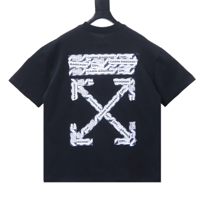 Off-White Airport Tape Arrow Graphic T-Shirt White H150 01