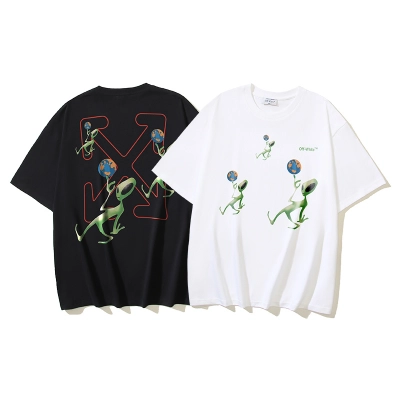 Off-White Alien Cartoon Heavyweight T-Shirt H110 1195 01