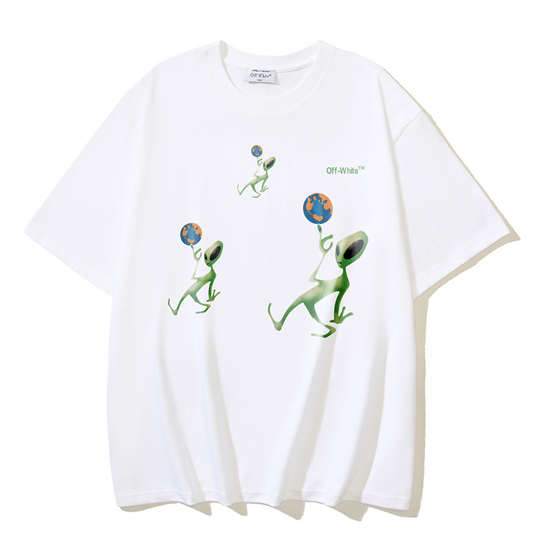 Off-White Alien Cartoon Heavyweight T-Shirt H110 1195