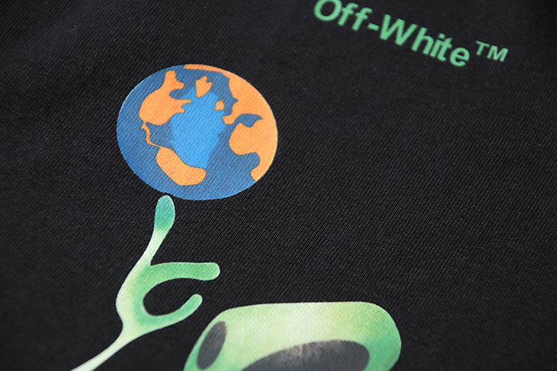 Off-White Alien Cartoon Heavyweight T-Shirt H110 1195