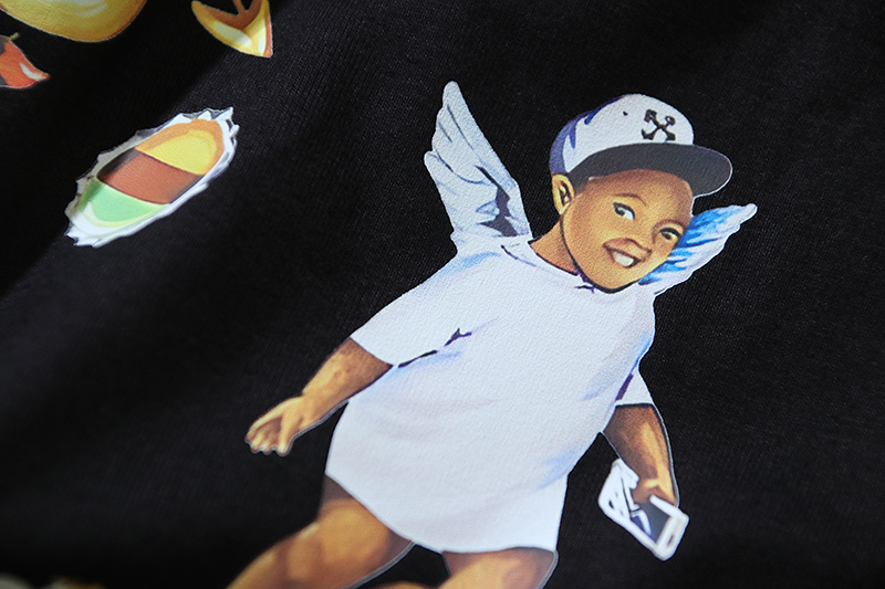 Off-White Angel Car Mural Heavyweight T-Shirt H100 1139