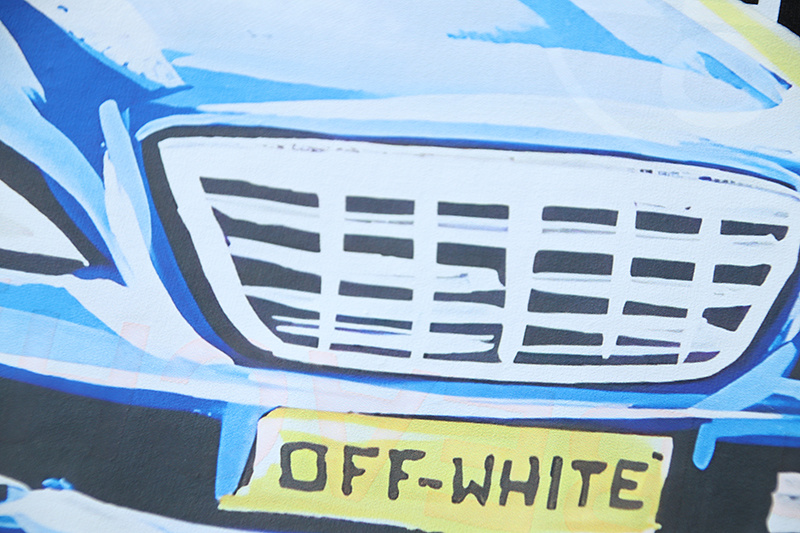 Off-White Angel Car Mural Heavyweight T-Shirt H100 1139