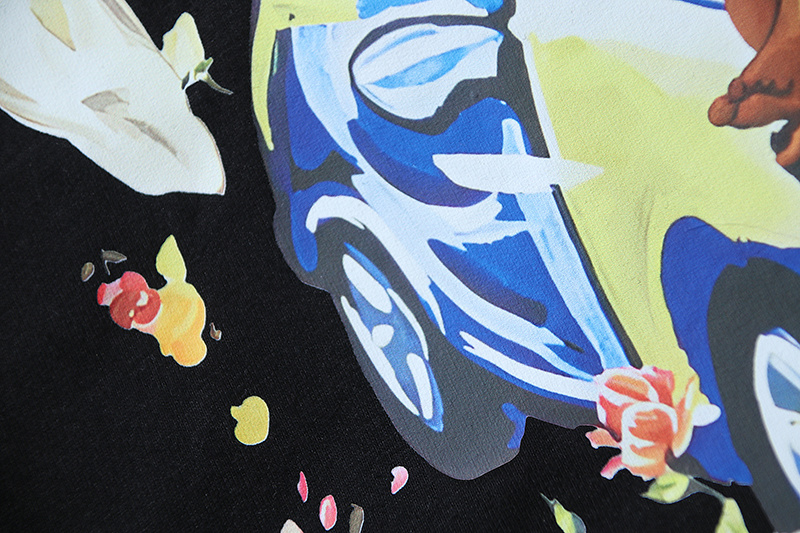 Off-White Angel Car Mural Heavyweight T-Shirt H100 1139