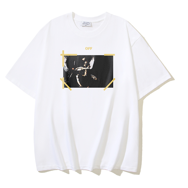 Off-White Angel Caravaggio Arrow Heavyweight T-Shirt H110 1188