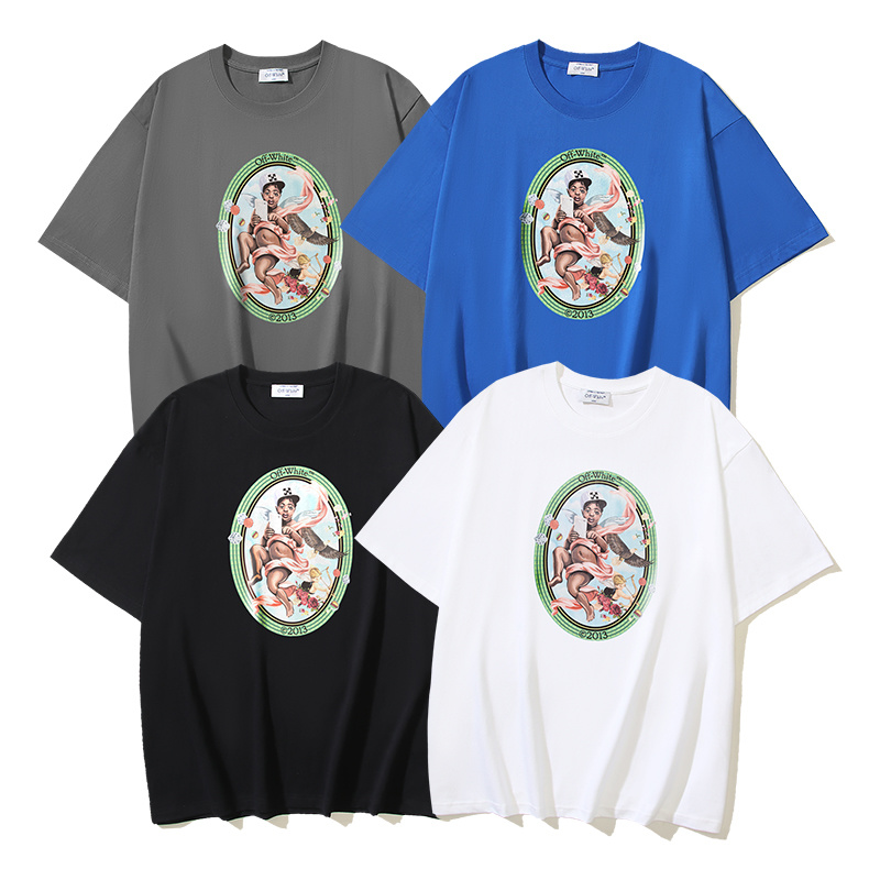 Off-White Angel Logo Heavyweight T-Shirt H100 1126