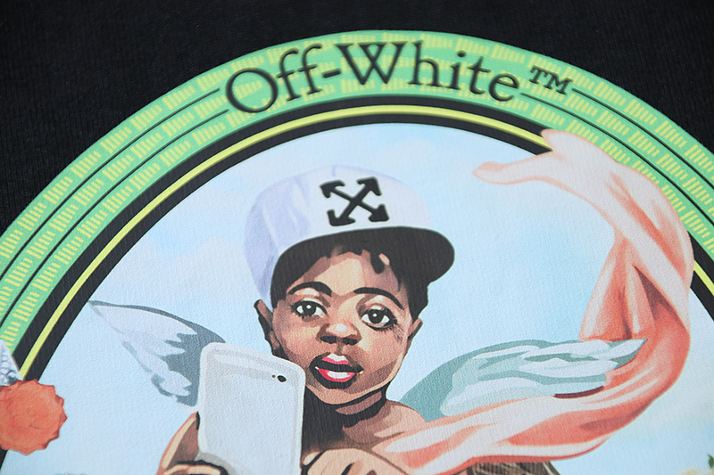 Off-White Angel Logo Heavyweight T-Shirt H100 1126