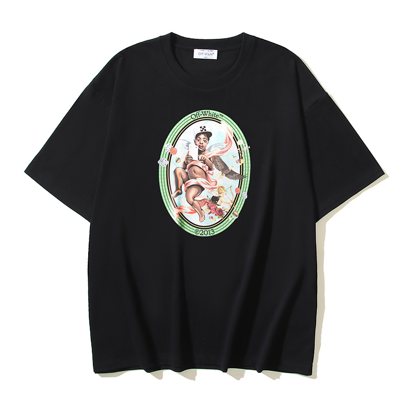 Off-White Angel Logo Heavyweight T-Shirt H100 1126