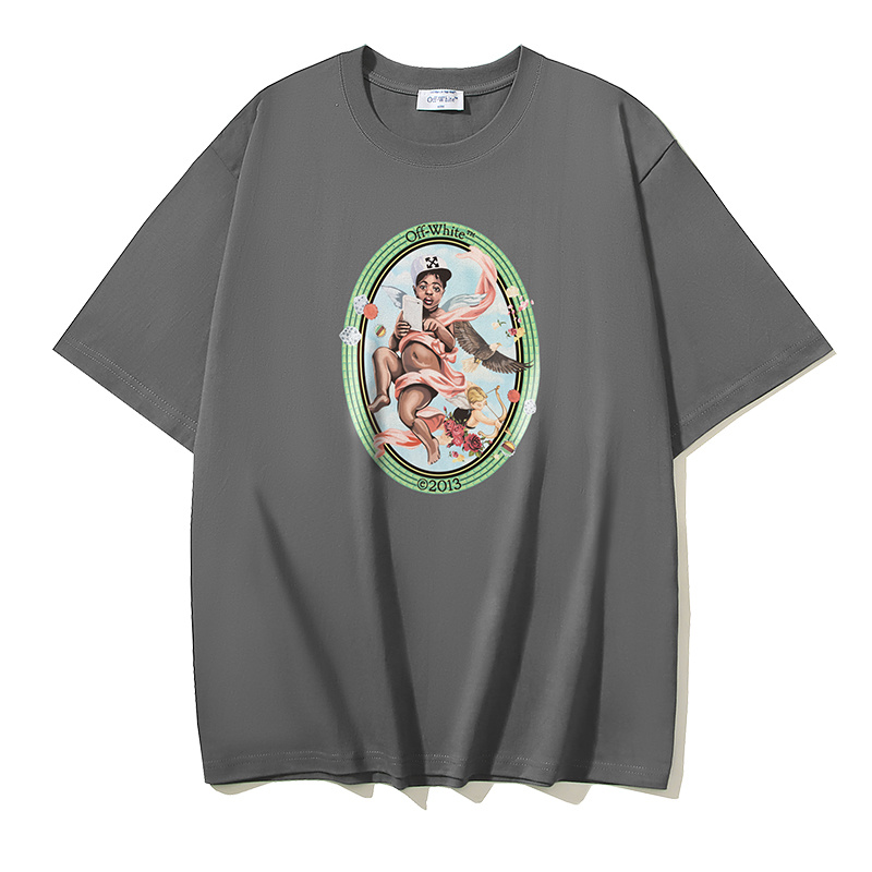 Off-White Angel Logo Heavyweight T-Shirt H100 1126