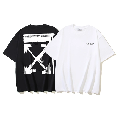 Off-White Arrow Graffiti Heavyweight T-Shirt H100 1323 01