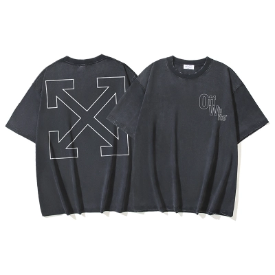 Off-White Arrow Washed Heavyweight T-Shirt H120 1332 01