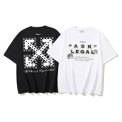 Off-White Ask Legal Skate Dot Arrow Heavyweight T-Shirt H110 1103 01