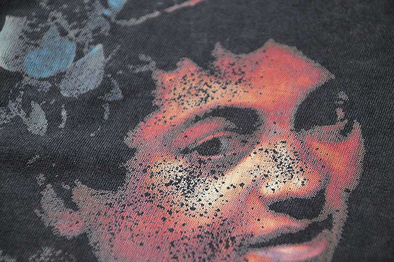 Off-White Bacchus Portrait Grape Washed Heavyweight T-Shirt H120 1216
