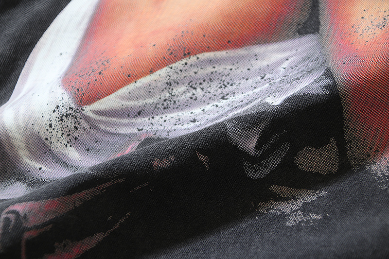 Off-White Bacchus Portrait Grape Washed Heavyweight T-Shirt H120 1216