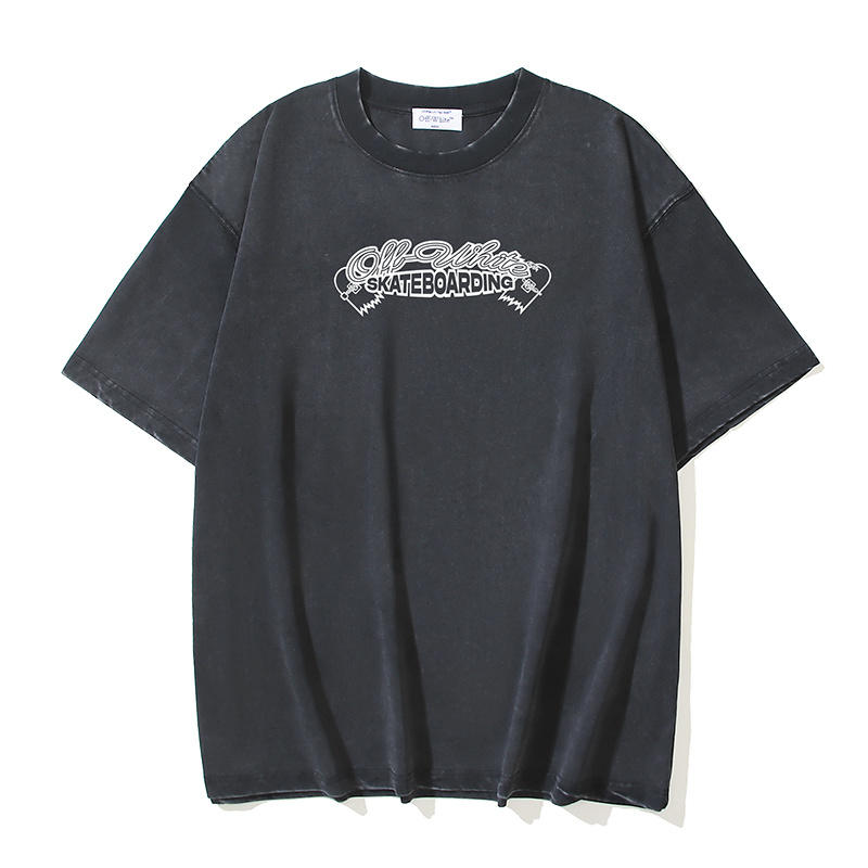 Off-White Bandage Arrow Washed Heavyweight T-Shirt 1363