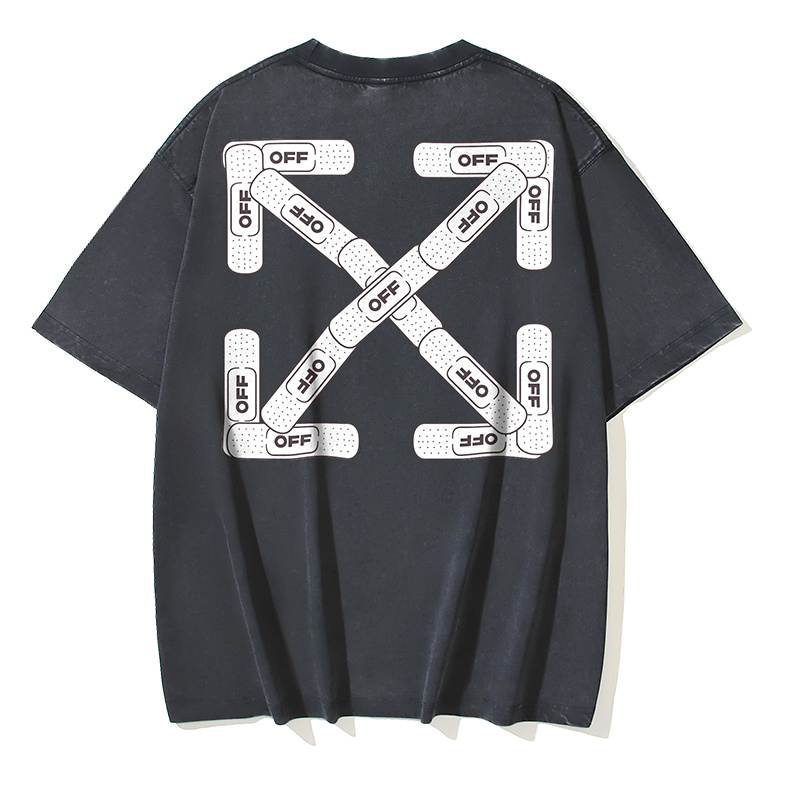 Off-White Bandage Arrow Washed Heavyweight T-Shirt H120 1363