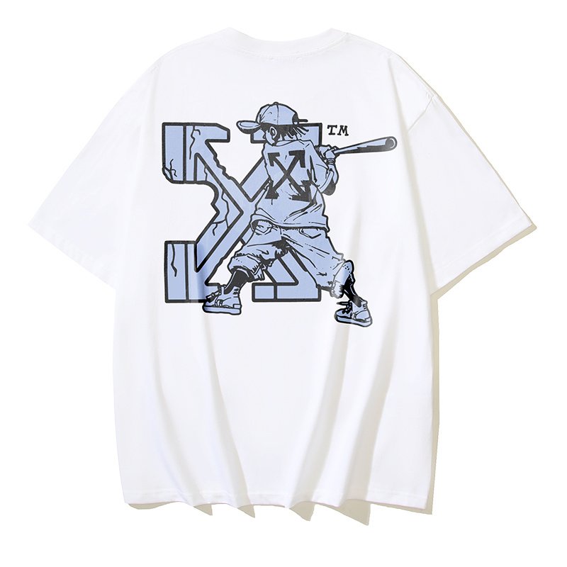 Off-White Baseball Arrow Skate Heavyweight T-Shirt H100 1400