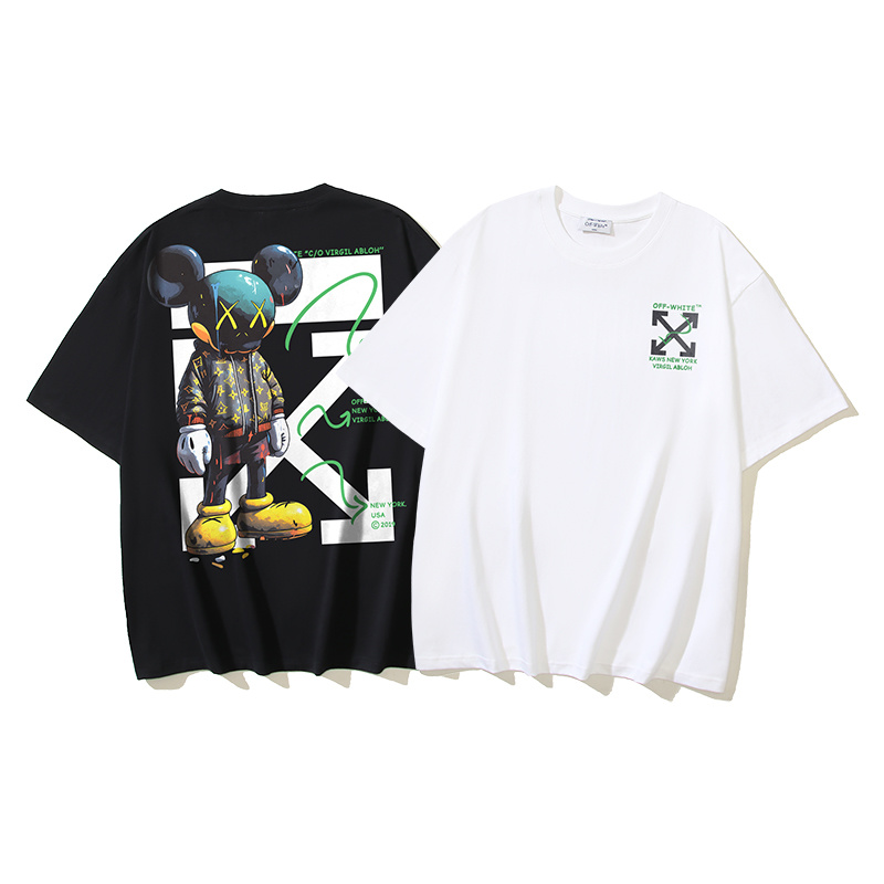 Off-White Bearbrick Arrow Heavyweight T-Shirt H100 1354