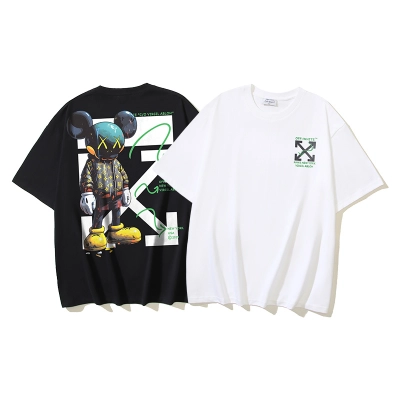Off-White Bearbrick Arrow Heavyweight T-Shirt H100 1354 01
