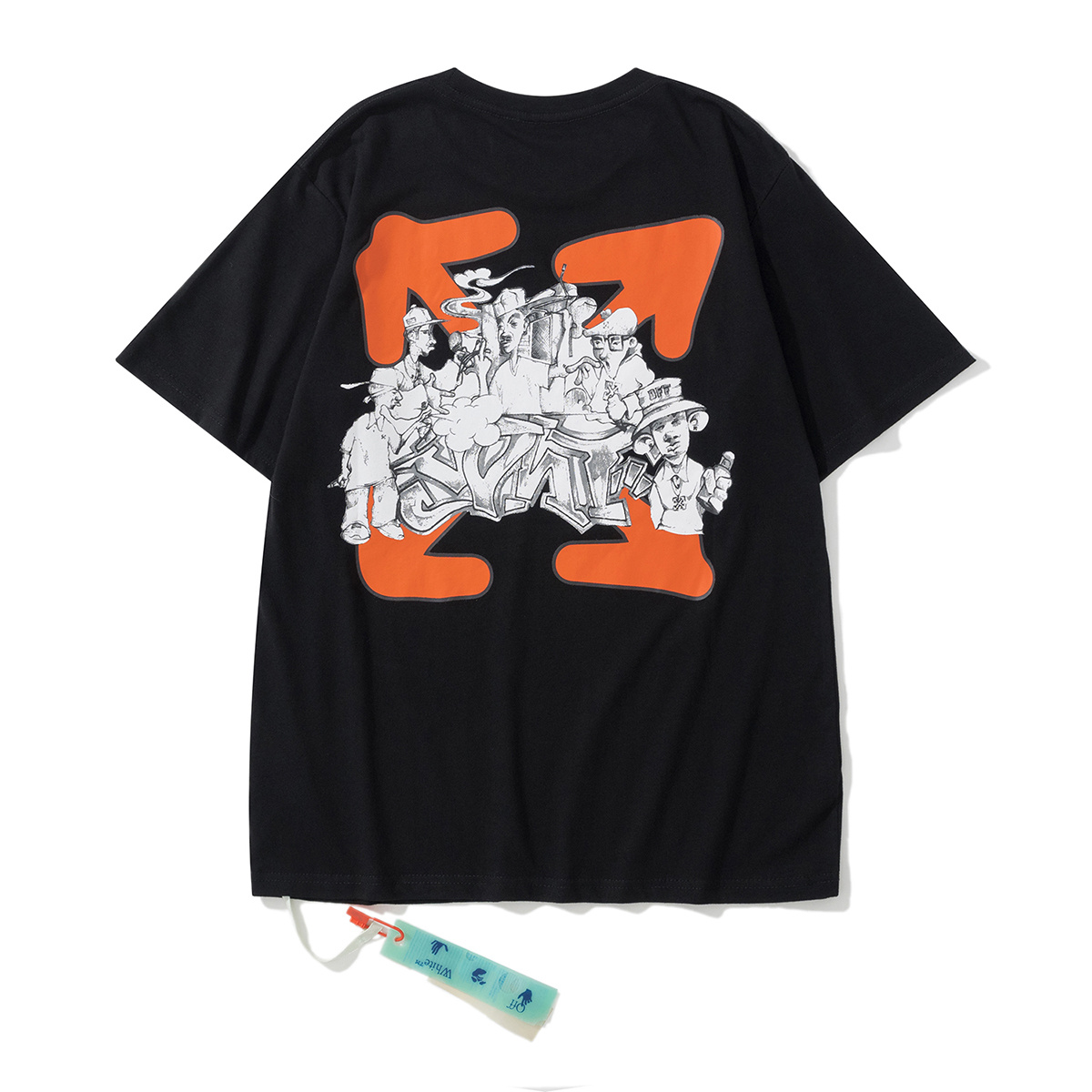 Off-White Black Graphic T-Shirt 6122