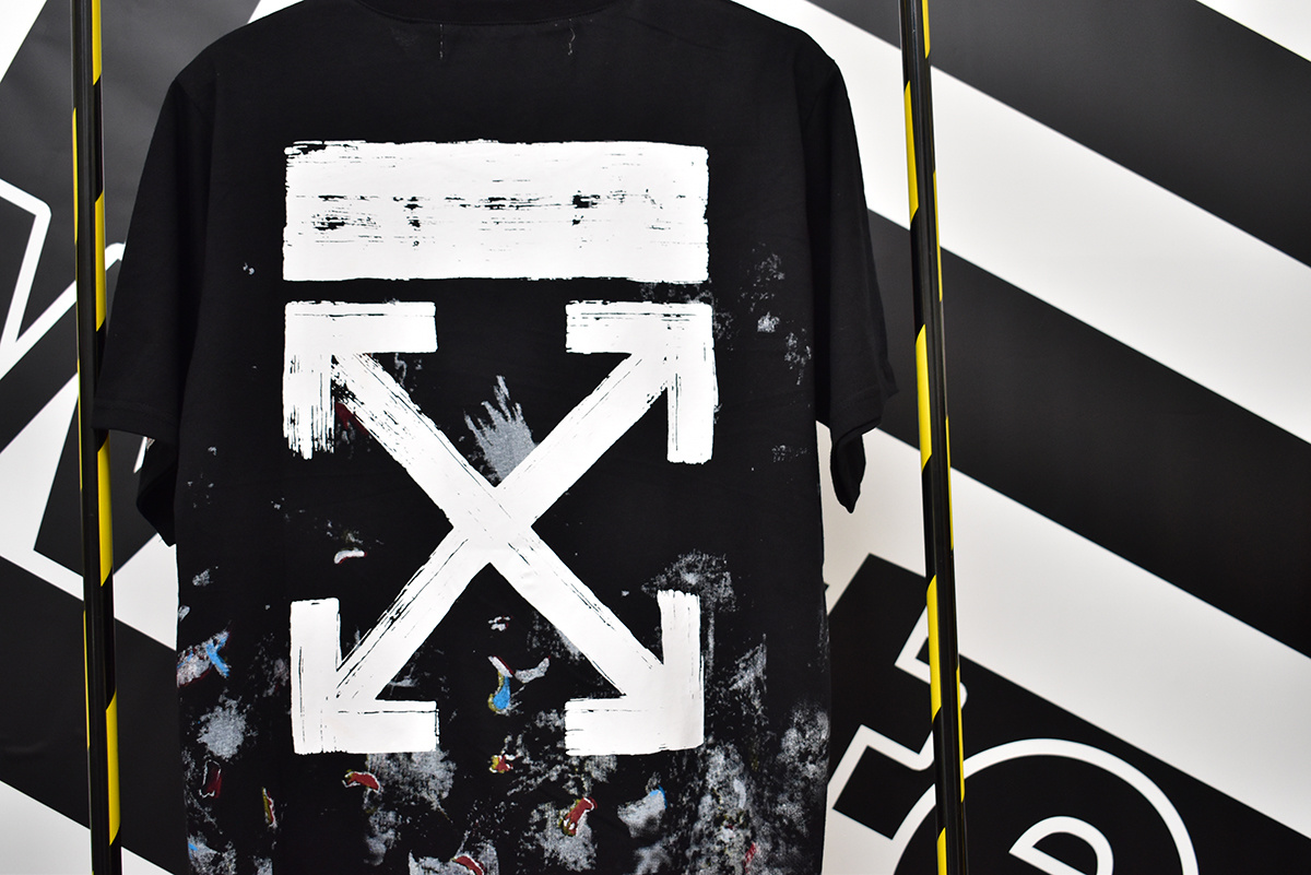 Off-White Black Graphic T-Shirt 629