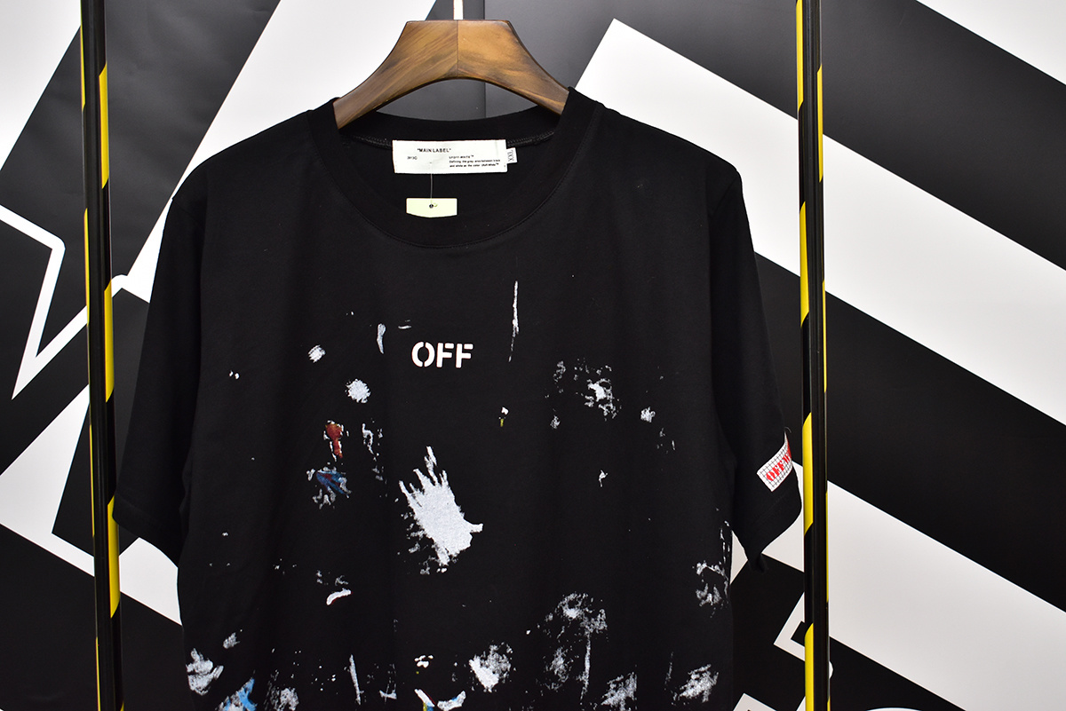 Off-White Black Graphic T-Shirt 629