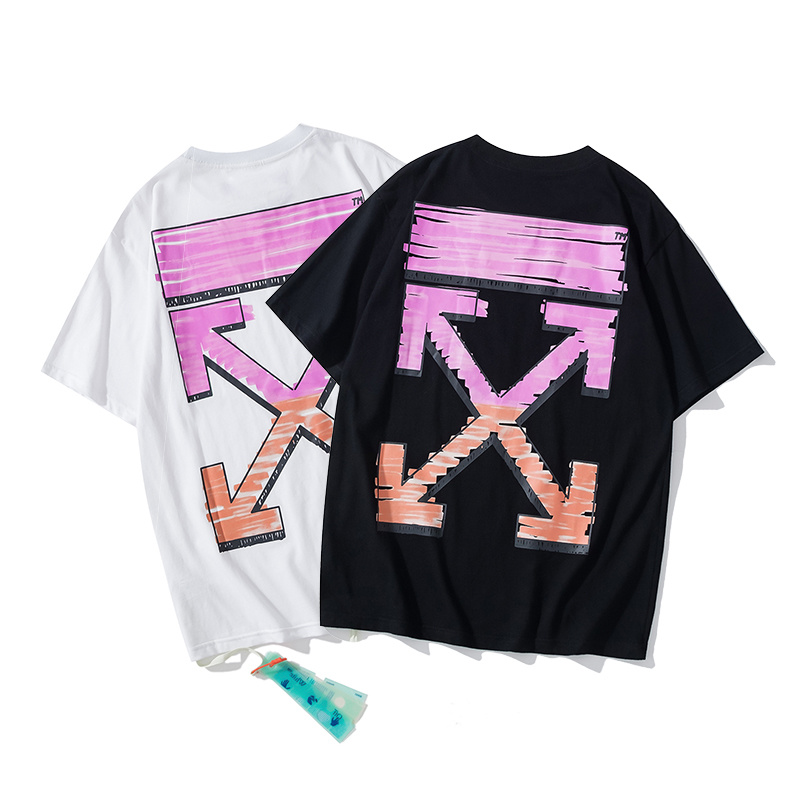 Off-White Black Graphic T-Shirt 688-1