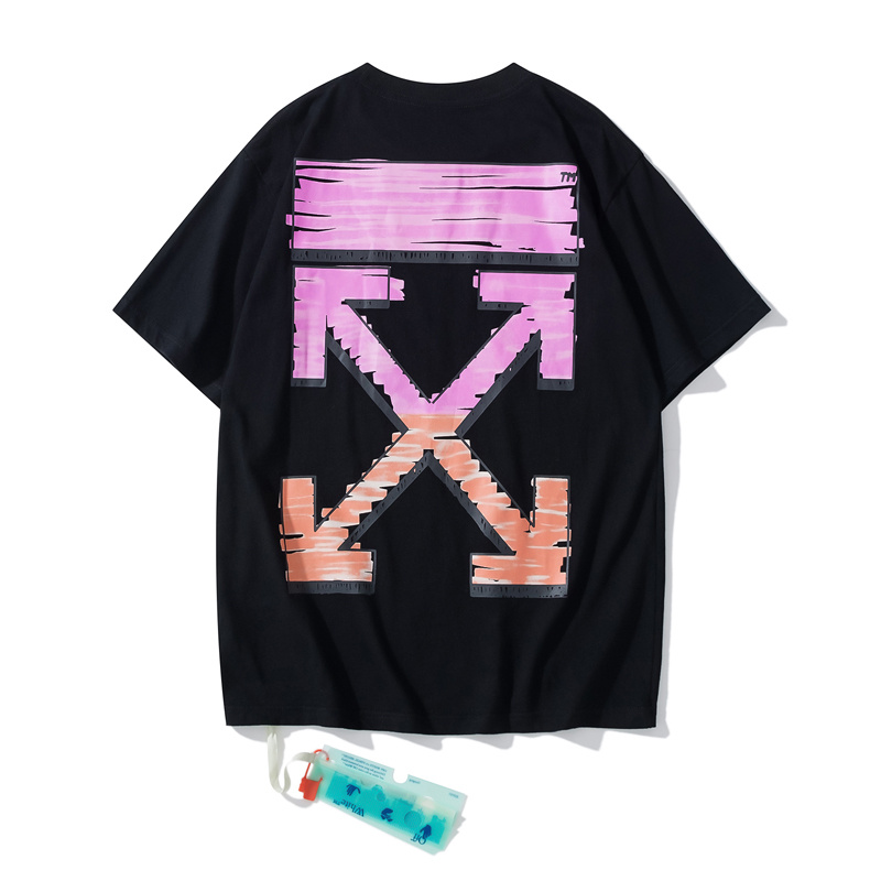 Off-White Black Graphic T-Shirt 688-1