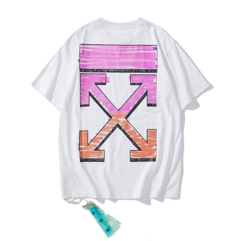 Off-White Black Graphic T-Shirt 688-1