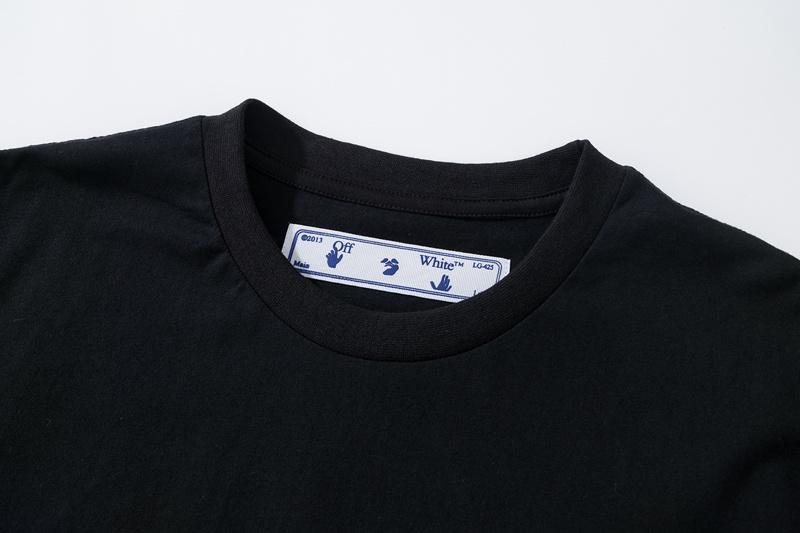 Off-White Black Graphic T-Shirt 688-1