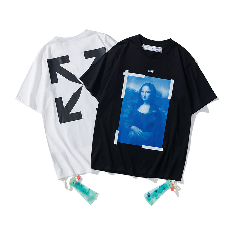 Off-White Black Graphic T-Shirt 691