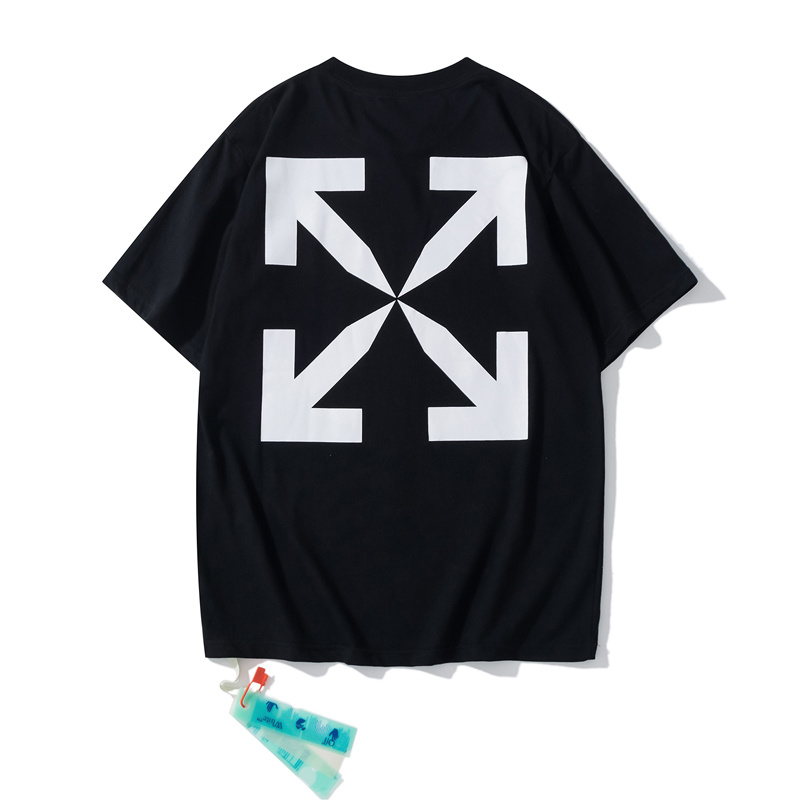 Off-White Black Graphic T-Shirt 691