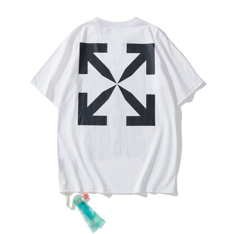 Off-White Black Graphic T-Shirt 691