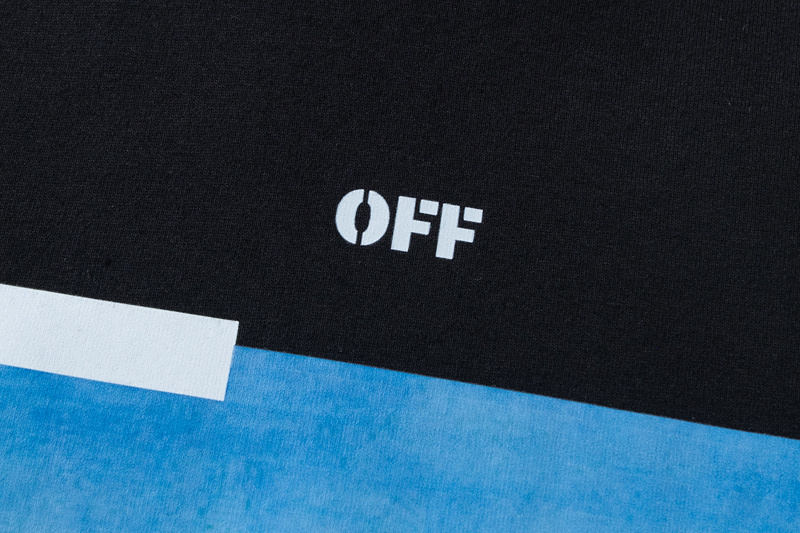Off-White Black Graphic T-Shirt 691