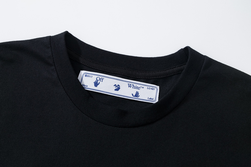 Off-White Black Graphic T-Shirt 691
