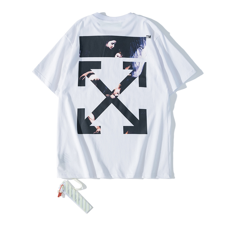 Off-White Black Graphic T-Shirt 696