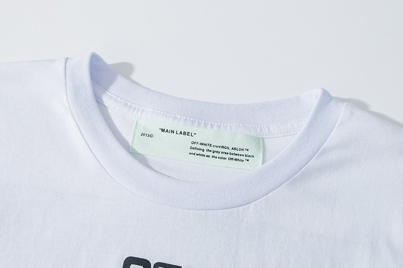 Off-White Black Graphic T-Shirt 696