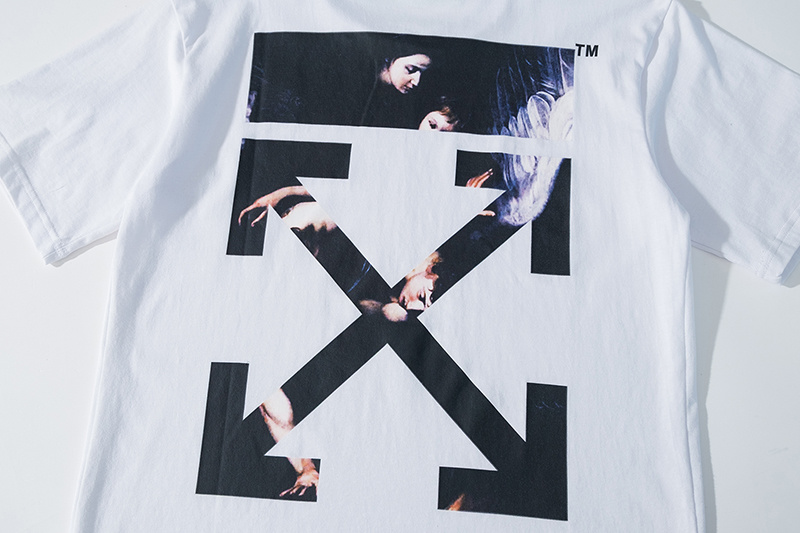 Off-White Black Graphic T-Shirt 696