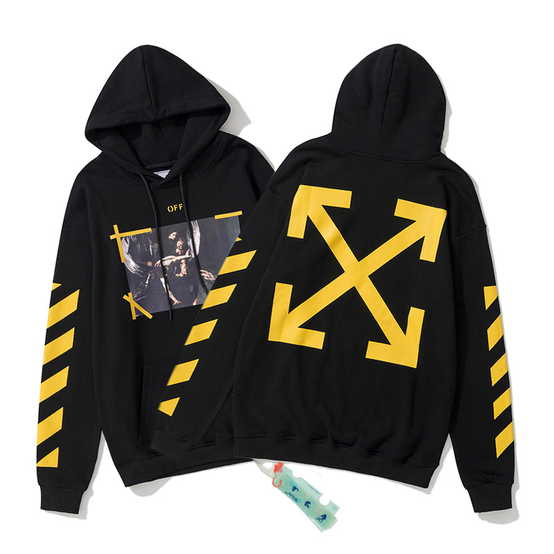 Off-White Black Graphic  Sweatshirt 869