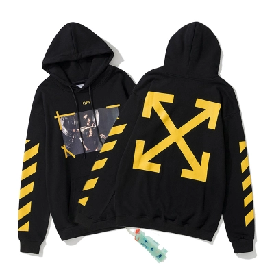 Off-White Black Graphic  Sweatshirt 869 01