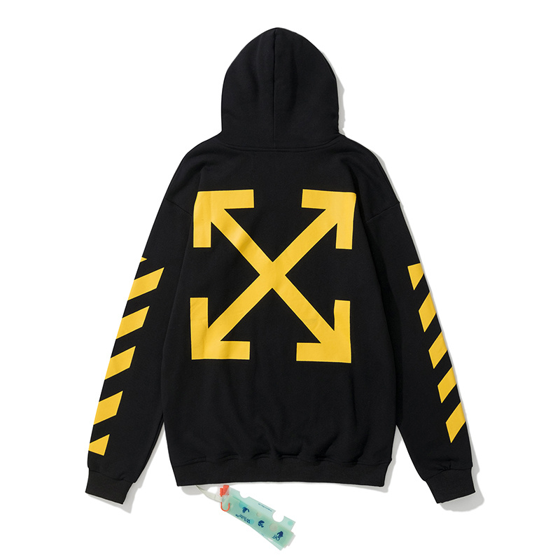 Off-White Black Graphic  Sweatshirt 869