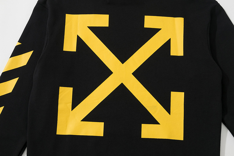 Off-White Black Graphic  Sweatshirt 869