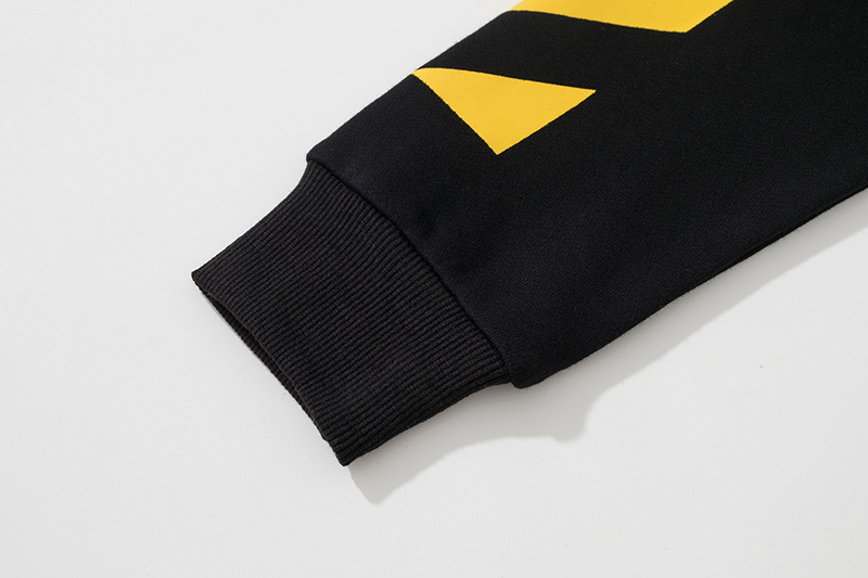 Off-White Black Graphic  Sweatshirt 869