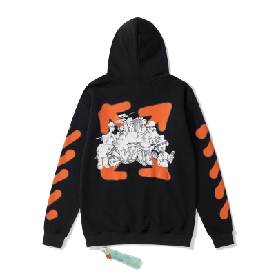 Off-White Black Graphic  Sweatshirt 871 01