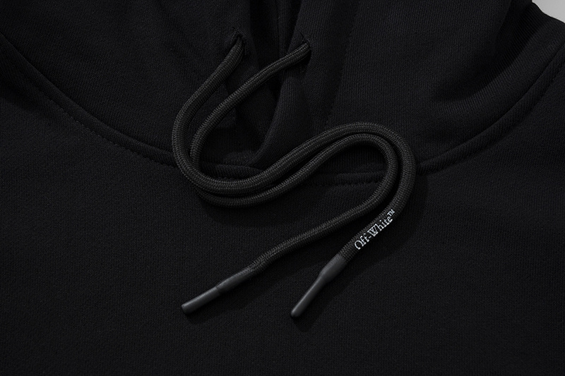 Off-White Black Graphic  Sweatshirt 871