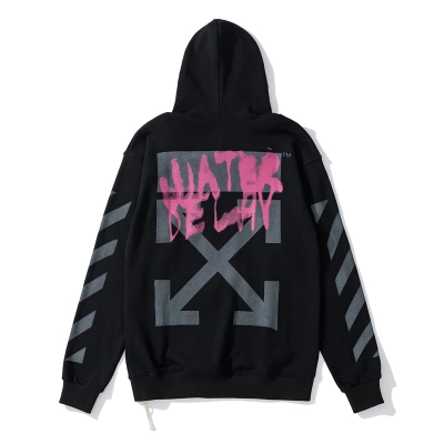 Off-White Black Graphic  Sweatshirt 8828 01