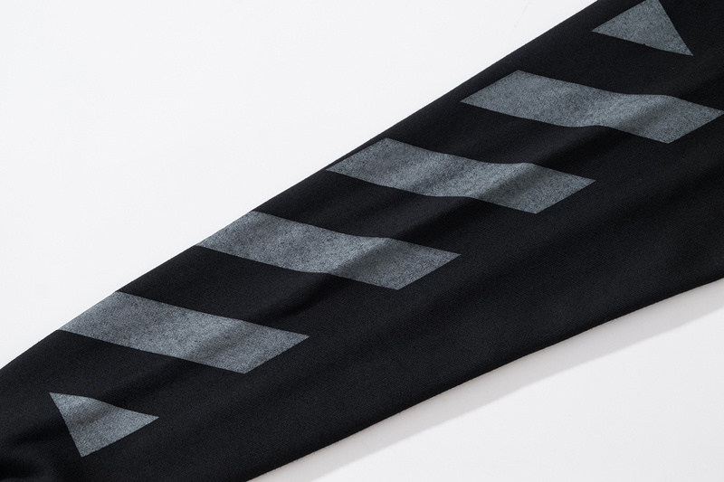 Off-White Black Graphic  Sweatshirt 8828