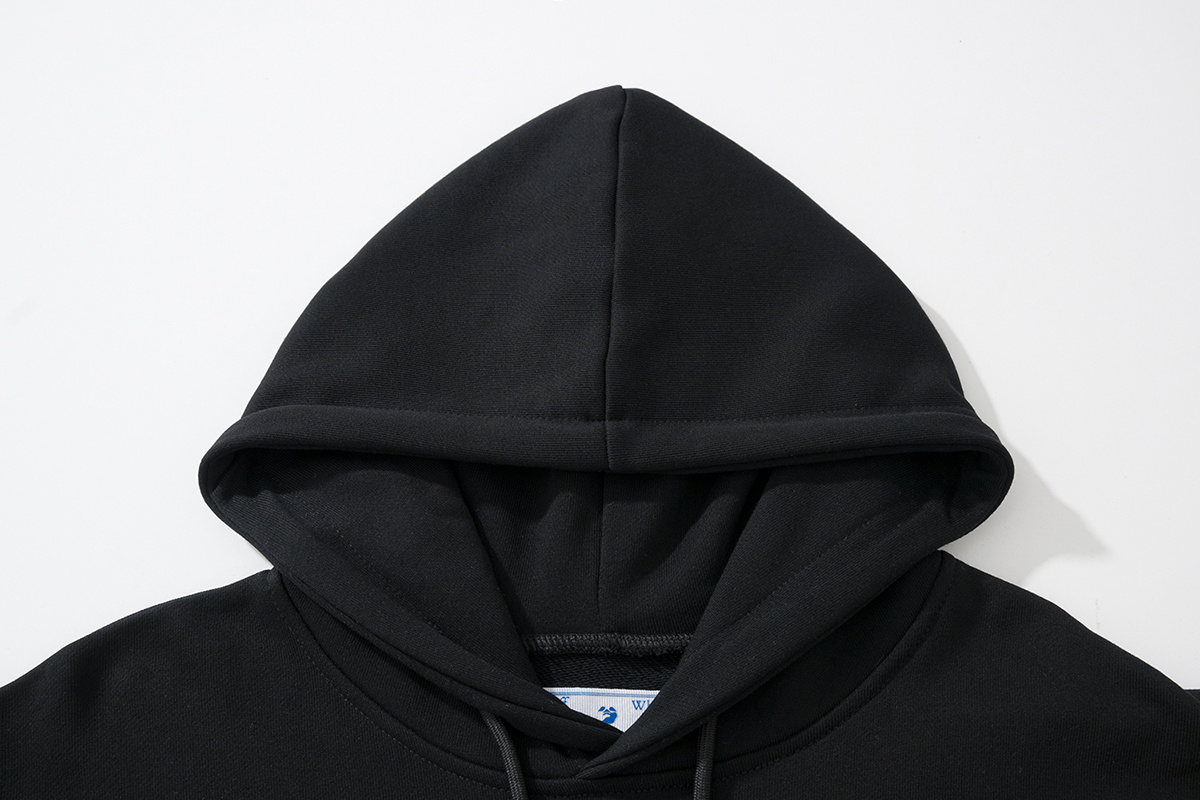 Off-White Black Graphic Sweatshirt 8875